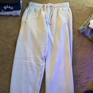 Charlotte Russe baby blue joggers